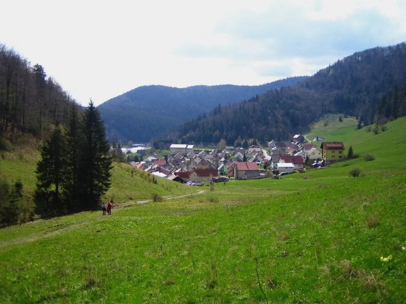 Bergdorf Dedinky im Nationalpark Slowakisches Paradies